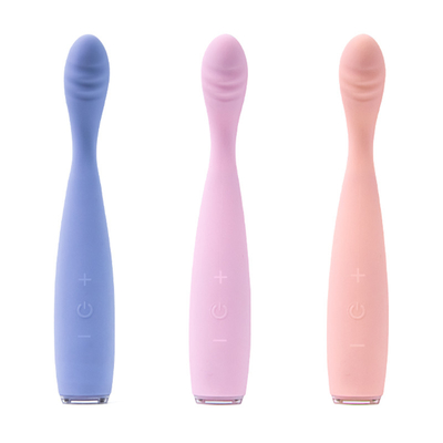 Dingfoo Factory Soft Silicone G Spot Vibrator 5 Patterns Multiple Frequency DF211